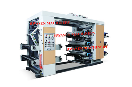 YT-6600/800/1000/1200 Middle Speed 6 Colors Flexographic Printing Machine