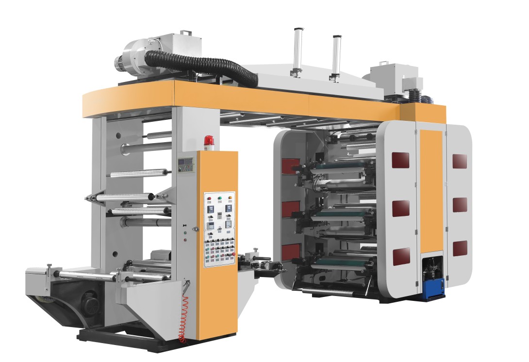 YTB-6600/800/1000/1200 High Speed 6 colors Flexographic Printing Machine