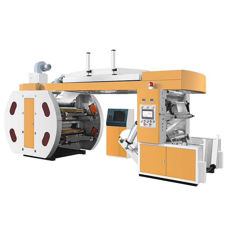 YTC-4600/800/1000/1200 high speed 4 colors CI type flexographic printing machine